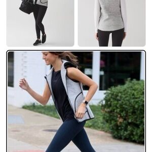 lululemon athletica Gray and Black Vest